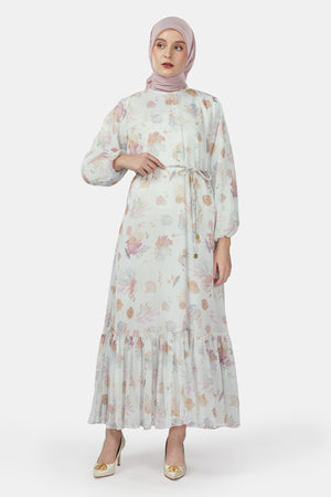 Sea Goddess Loose Dress - White