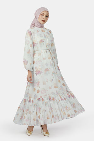 Sea Goddess Loose Dress - White