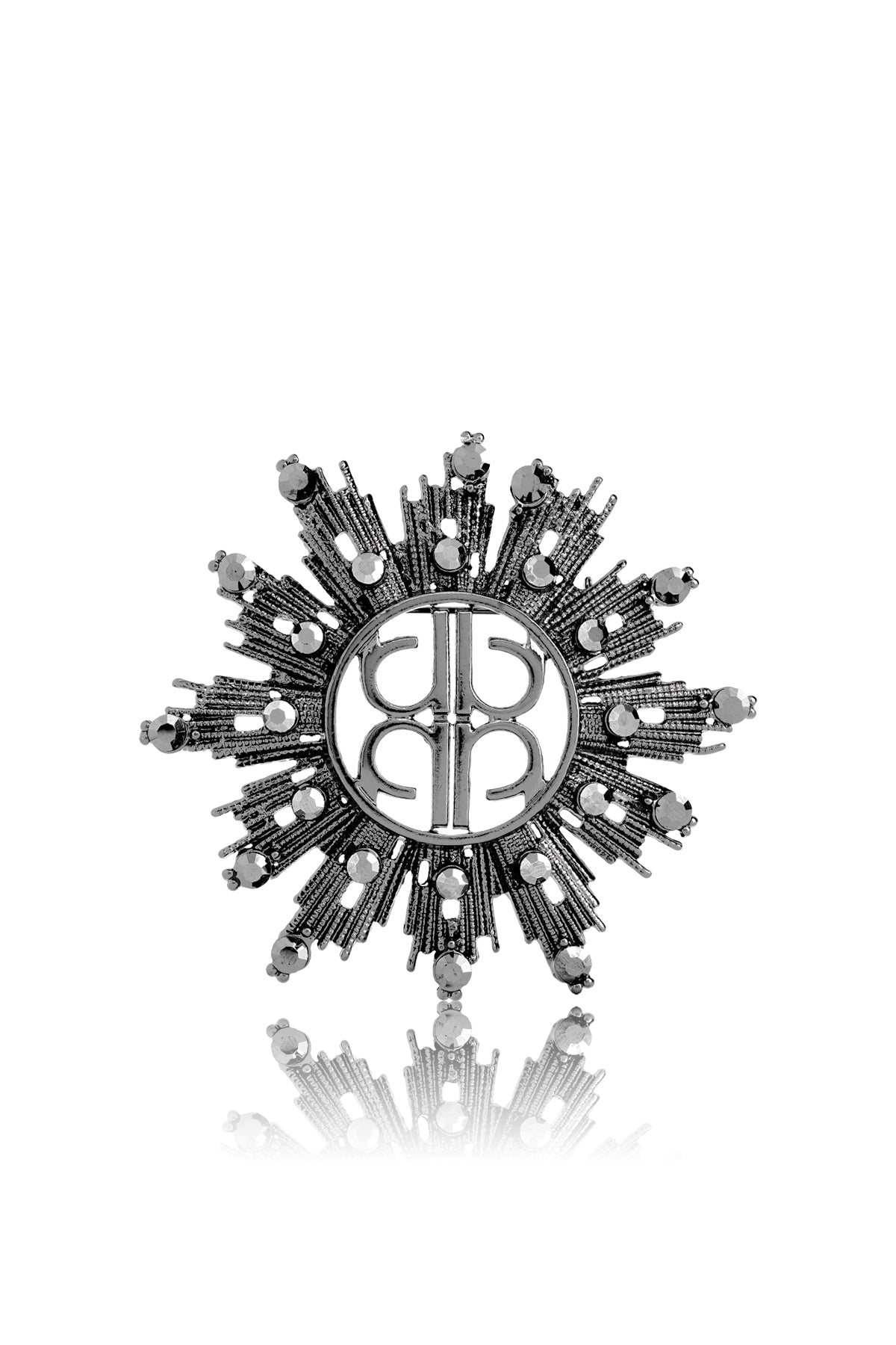 Seina Brooch - Black