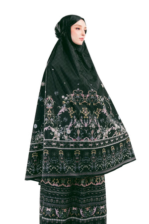 Serenata Pocket Prayer Robe - Noir
