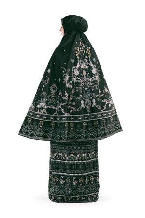 Serenata Pocket Prayer Robe - Noir