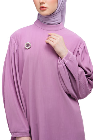 Serina Knit Tunic - Purple