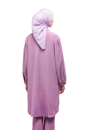 Serina Knit Tunic - Purple