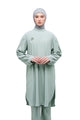 Serina Knit Tunic - Sky Grey