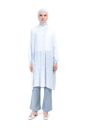 Sheer Tunic - Baby Blue