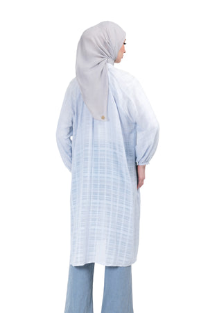 Sheer Tunic - Baby Blue