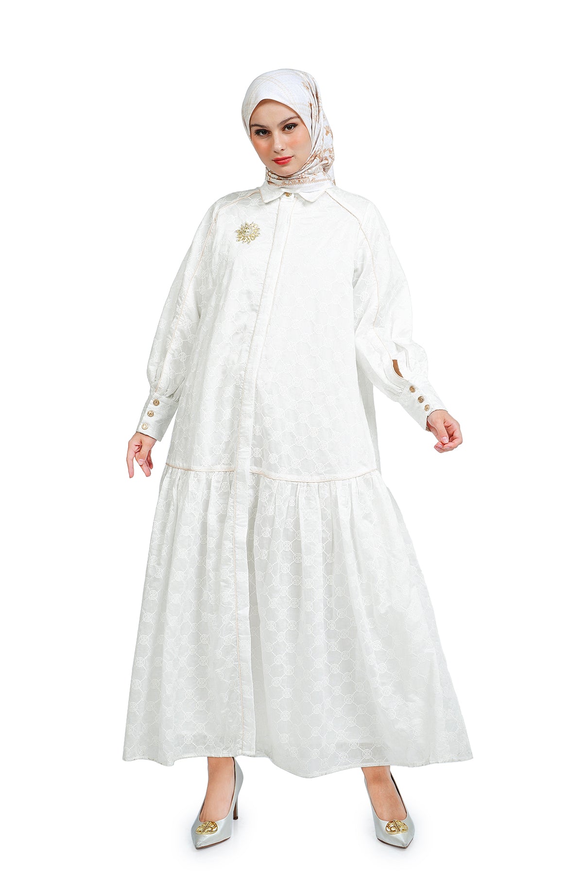 Sophia Lace Dress - Broken White - Nada Puspita Sophia Lace Dress - Broken White - Nada Puspita