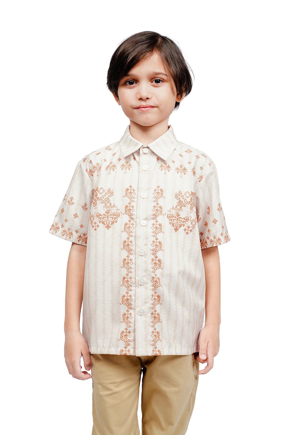 Sophia Kids Shirt - Khaki