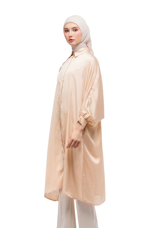 Syira Tunic - Nude