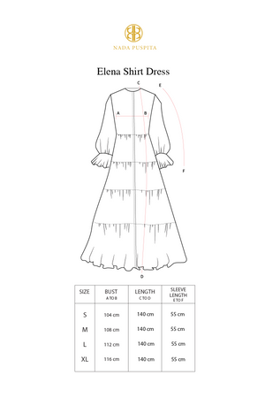 Elena Shirt Dress - Yellow