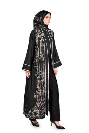 Take A Bow Long Outer - Black