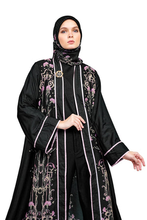 Take A Bow Long Outer - Black