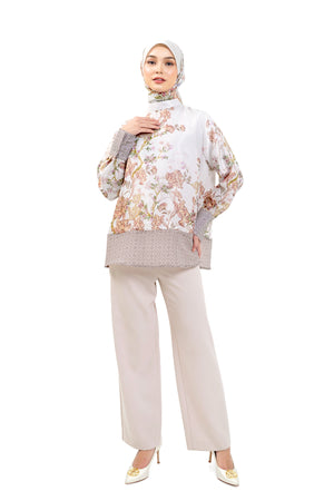 The Orient Blouse - Ivory