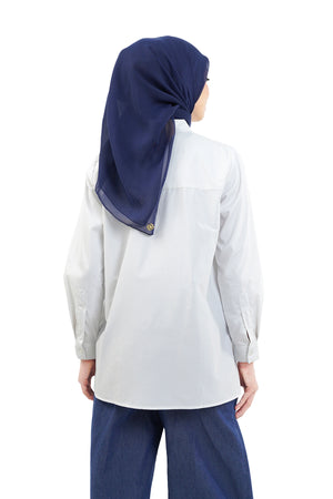 The Orient Stripe Shirt - White