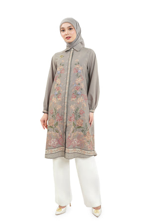 The Orient Tunic Shirt - Taupe