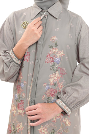 The Orient Tunic Shirt - Taupe