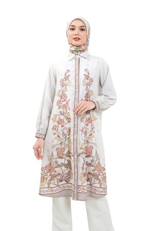 The Orient Tunic Shirt - Ivory