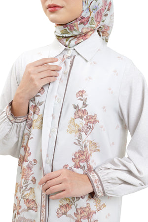 The Orient Tunic Shirt - Ivory