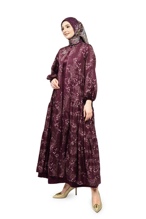 The Secret Forest Long Outer - Maroon