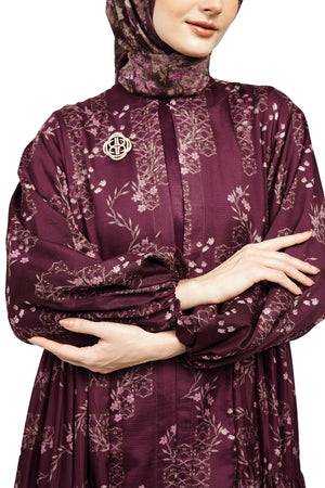 The Secret Forest Long Outer - Maroon