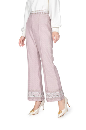 The Story Book Bootcut Pants - Pink