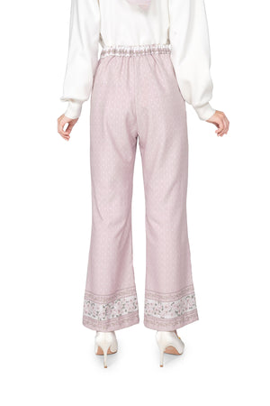 The Story Book Bootcut Pants - Pink