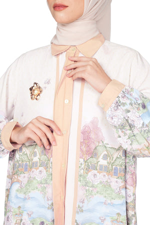 The Story Book Basic Shirt - Cream