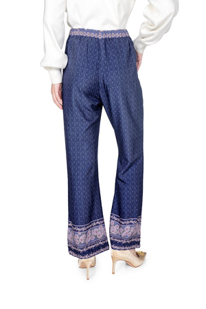 The Story Book Bootcut Pants - Navy