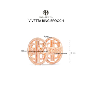 Vivetta Ring Brooch - Ever Rose