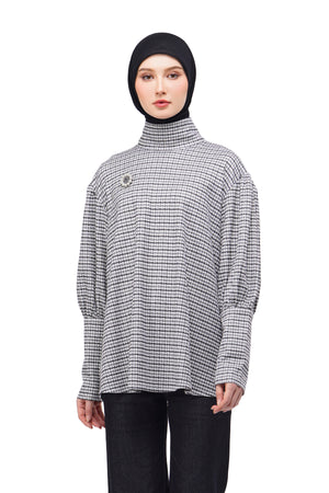 Velma Tweed Blouse - Broken White