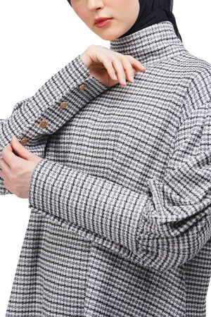 Velma Tweed Blouse - Broken White