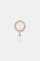 Vintage Pin Brooch - White
