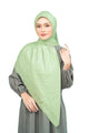 Nada Voile Scarf Large - Green tea
