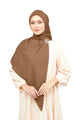 Nada Voile Scarf Large - Brown