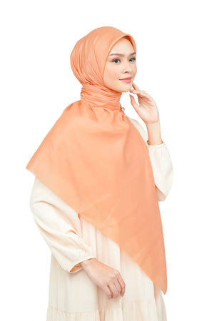 Nada Voile Scarf Large - Coral