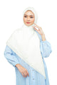 Nada Voile Scarf Large - Meringue