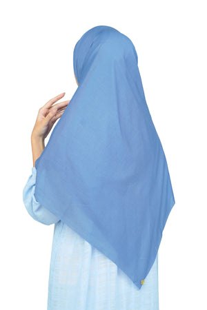 Nada Voile Scarf Large - Palace Blue