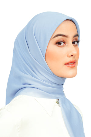 Nada Voile Scarf - Forever Blue