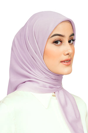 Nada Voile Scarf - Lavender Frost