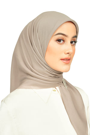 Nada Voile Scarf - Oat