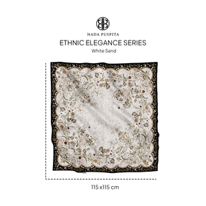 Ethnic Elegance Series - White Sand