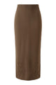 Ziya Knit Skirt - Brown