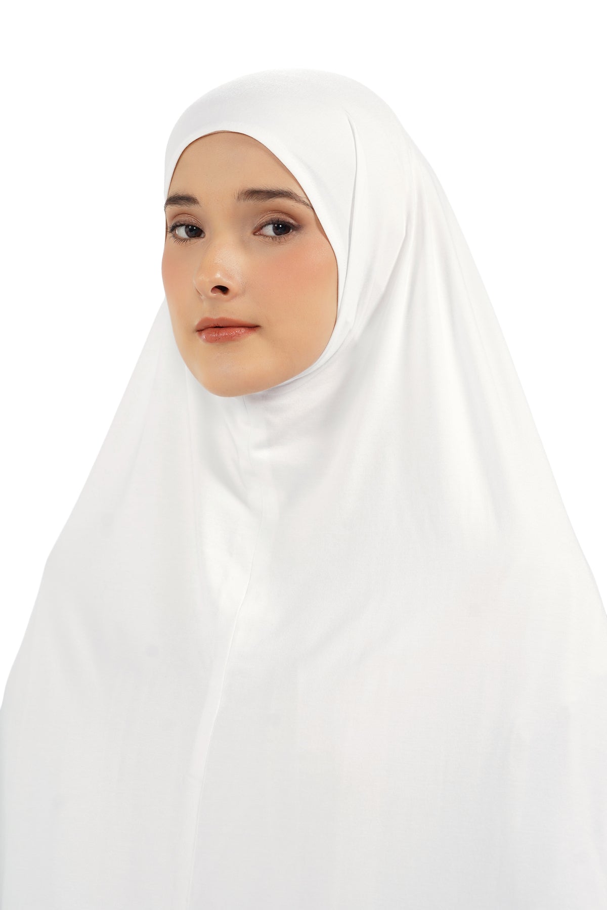hijab broken white