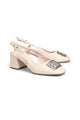 Lucy Slingback Pump - Nude