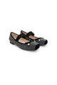 Nada Crystal Ballet Shoes - Black