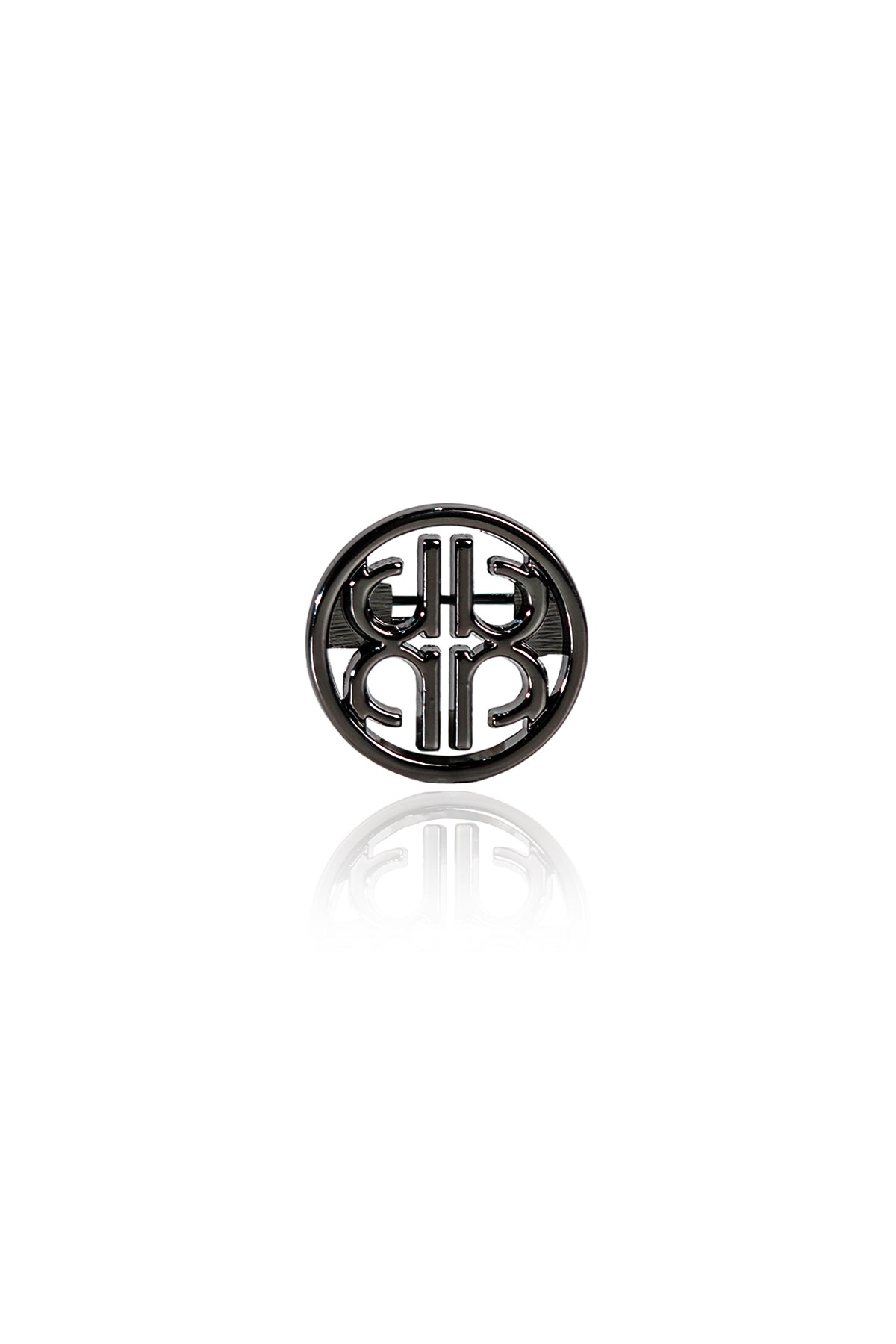 Nadagram Pin Brooch - Black