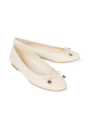 Comfy Flat Shoes - Creme