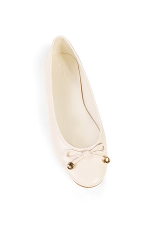 Comfy Flat Shoes - Creme