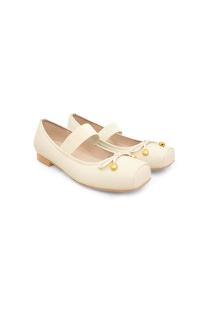 Nada Ballet Shoes - Creme