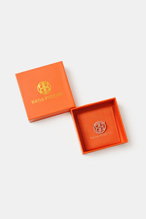 Nadagram Crystal Pin Brooch - Ever Rose